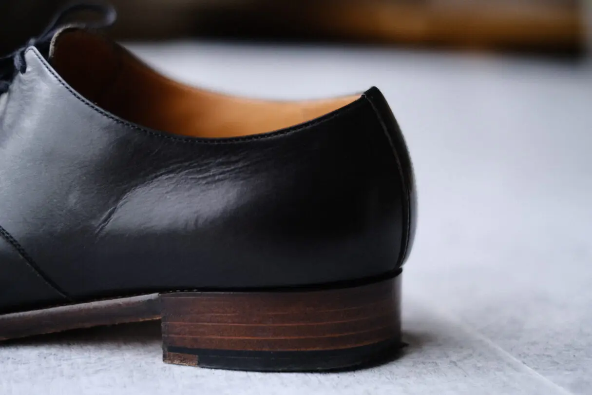 forme Blucher plain toe】日本人の足にフィットする美しい革靴