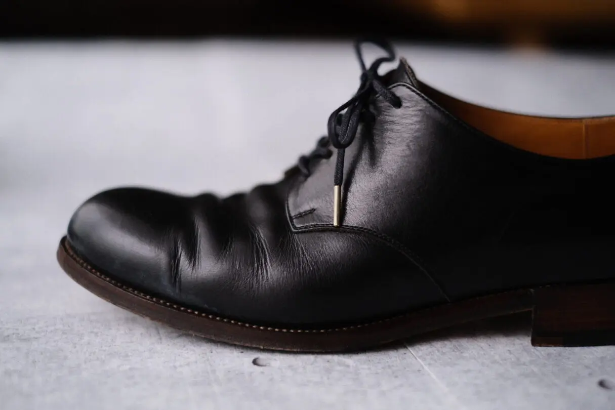 forme Blucher plain toe】日本人の足にフィットする美しい革靴【感想 